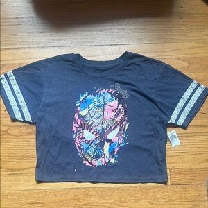 New Marvel Spidey Cropped Tee.  S